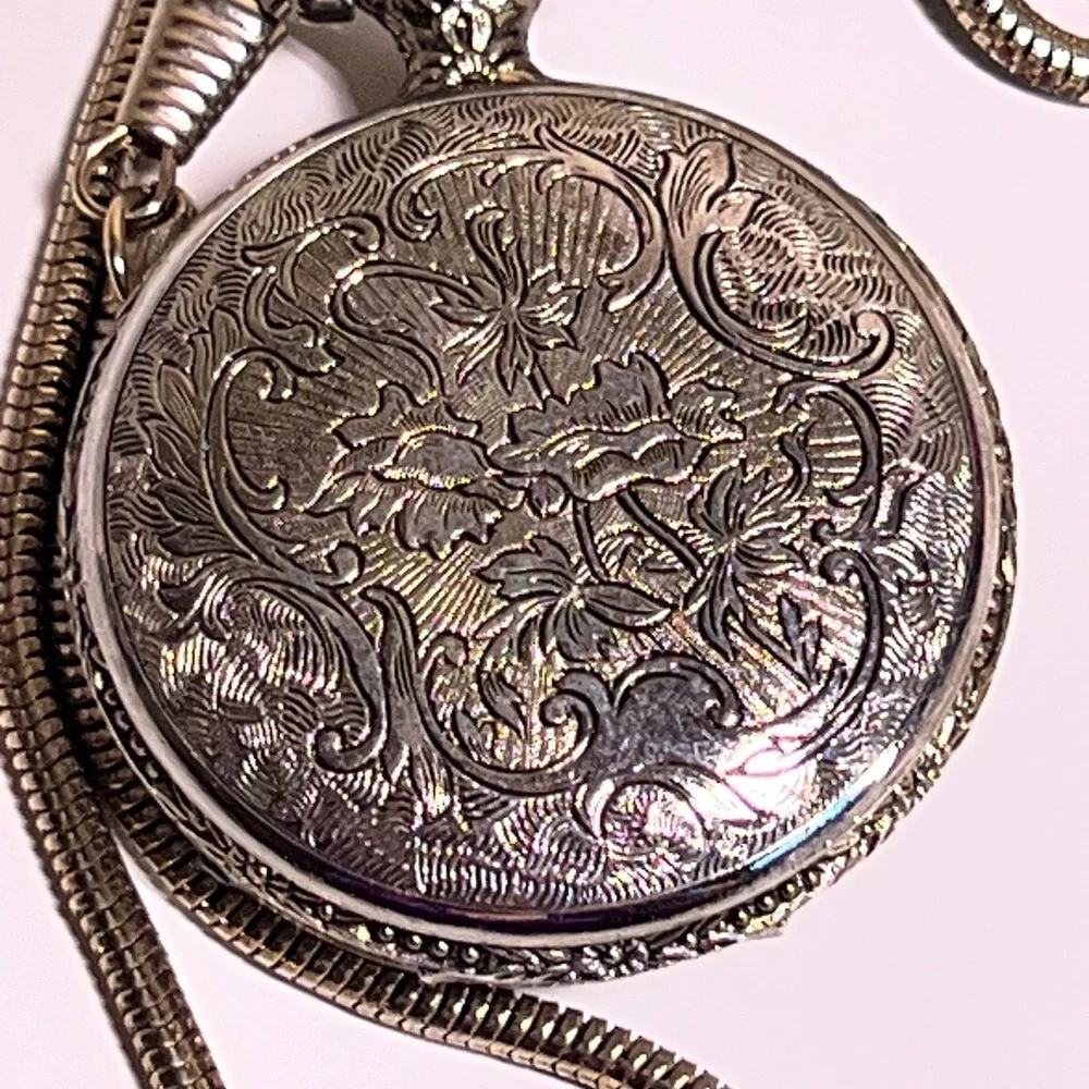 Henry V Antimagnetic Pocket Watch Antique Automobile Car Chain Fob Embossed